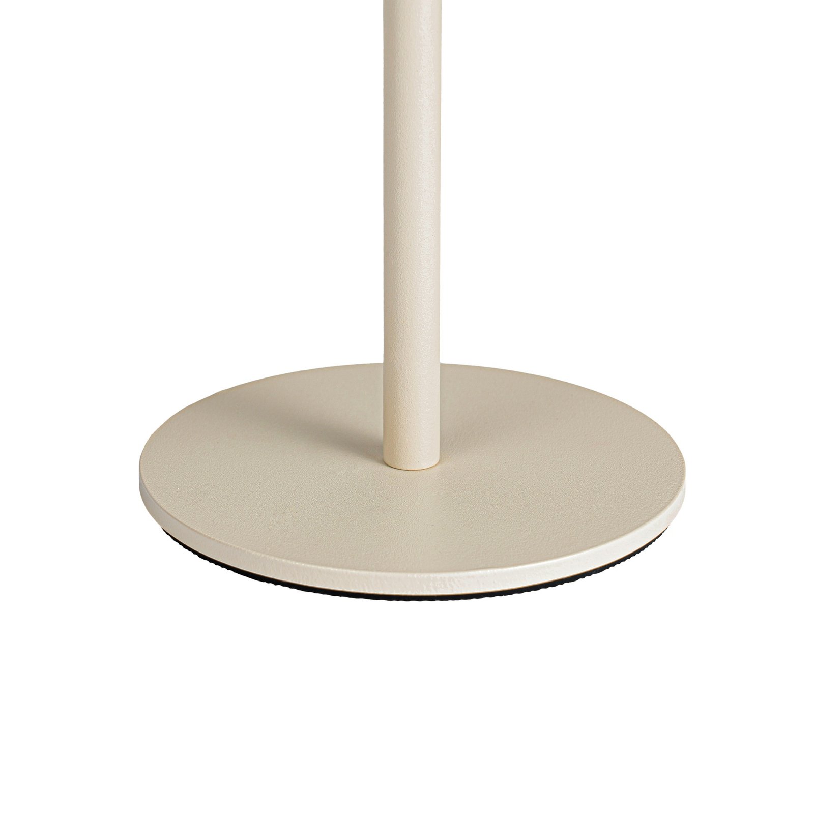 Arcchio LED lampada da tavolo ricaricabile Thenra, beige, supporto a parete