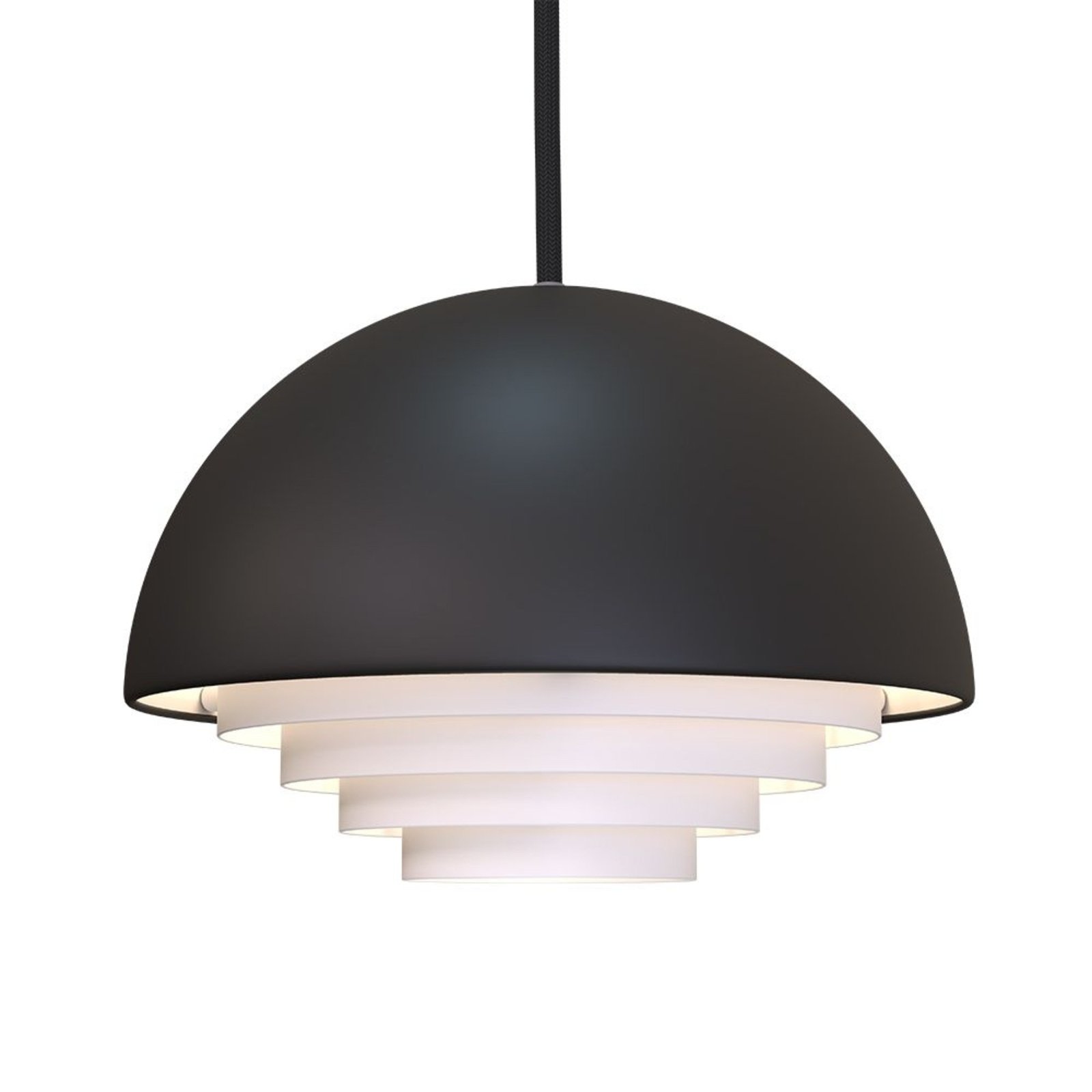 Motown Lustră Pendul M Black - Herstal