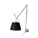 Tolomeo Mega Nástěnné Svítidlo s Dimmer Alu/Black - Artemide