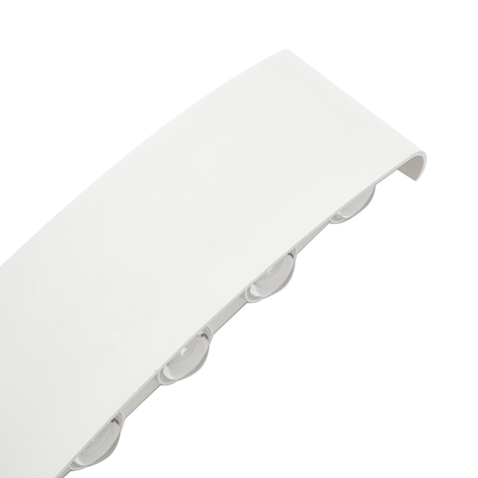 Lindby LED-välisvalgustid Ithan, 5-leheline, valge, 27 cm Lindby LED-välisvalgustid Ithan, 5-leheline, valge, 27 cm