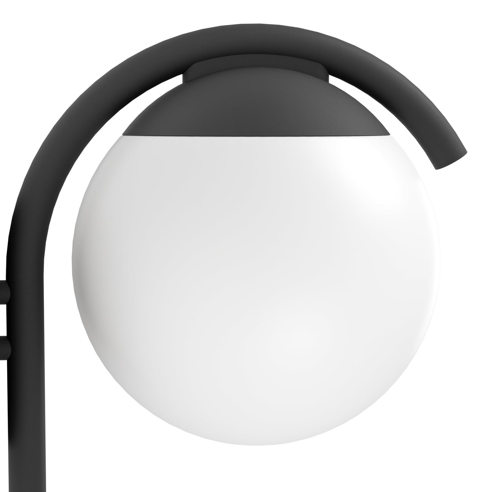 Außenwandlampe Prata Vecchia, schwarz, Höhe 26 cm, Metall