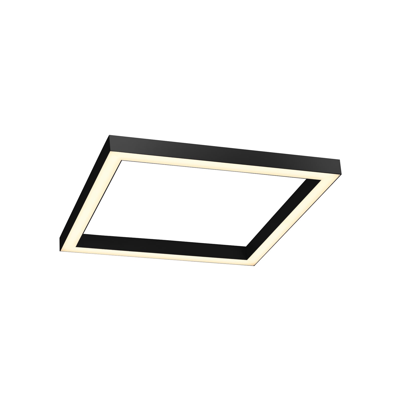 Lines Square LED-Deckenlampe, graphite, 55 cm, CCT - PURE Lines Square LED-Deckenlampe, graphite, 55 cm, CCT - PURE