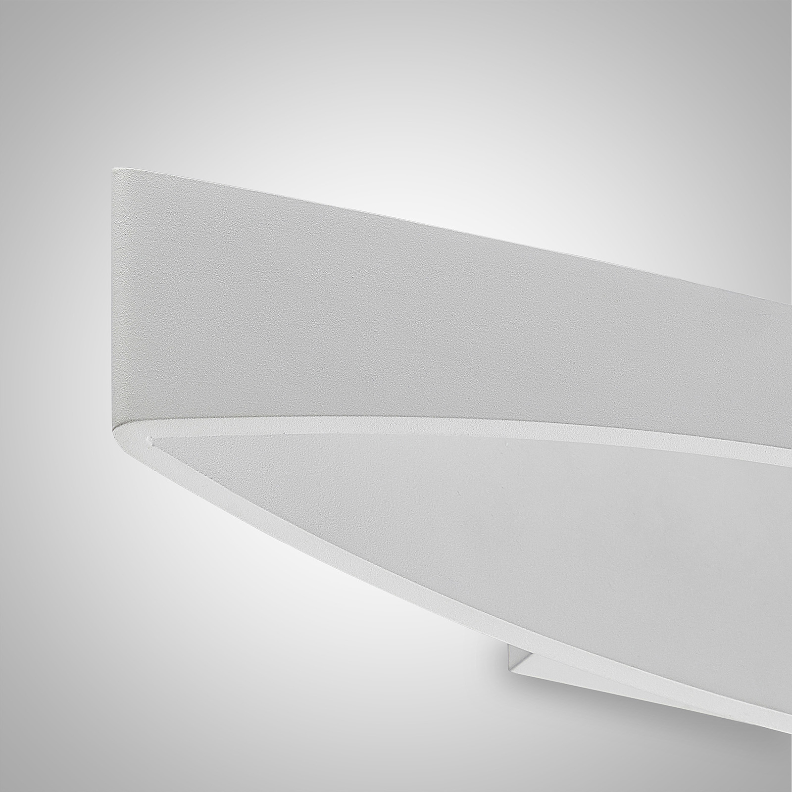 Arcchio Jelle LED-Wandleuchte, 43,5 cm, weiß
