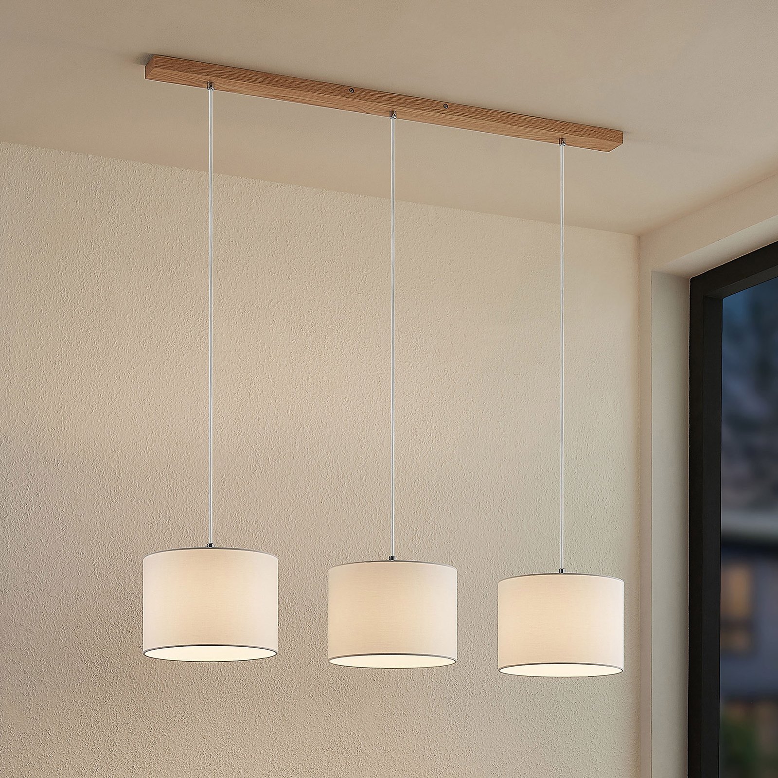 Imarin 3 Pendelleuchte White - Lindby