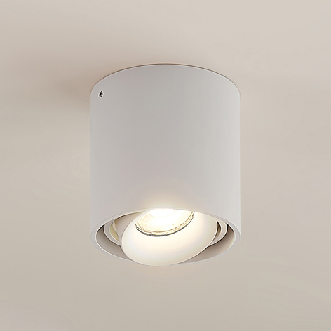 Arcchio Walza downlight, GU10, hvit