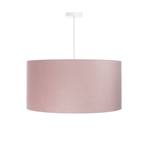 Rosabelle lampă suspendată cilindr roz 1 bec Ø50cm