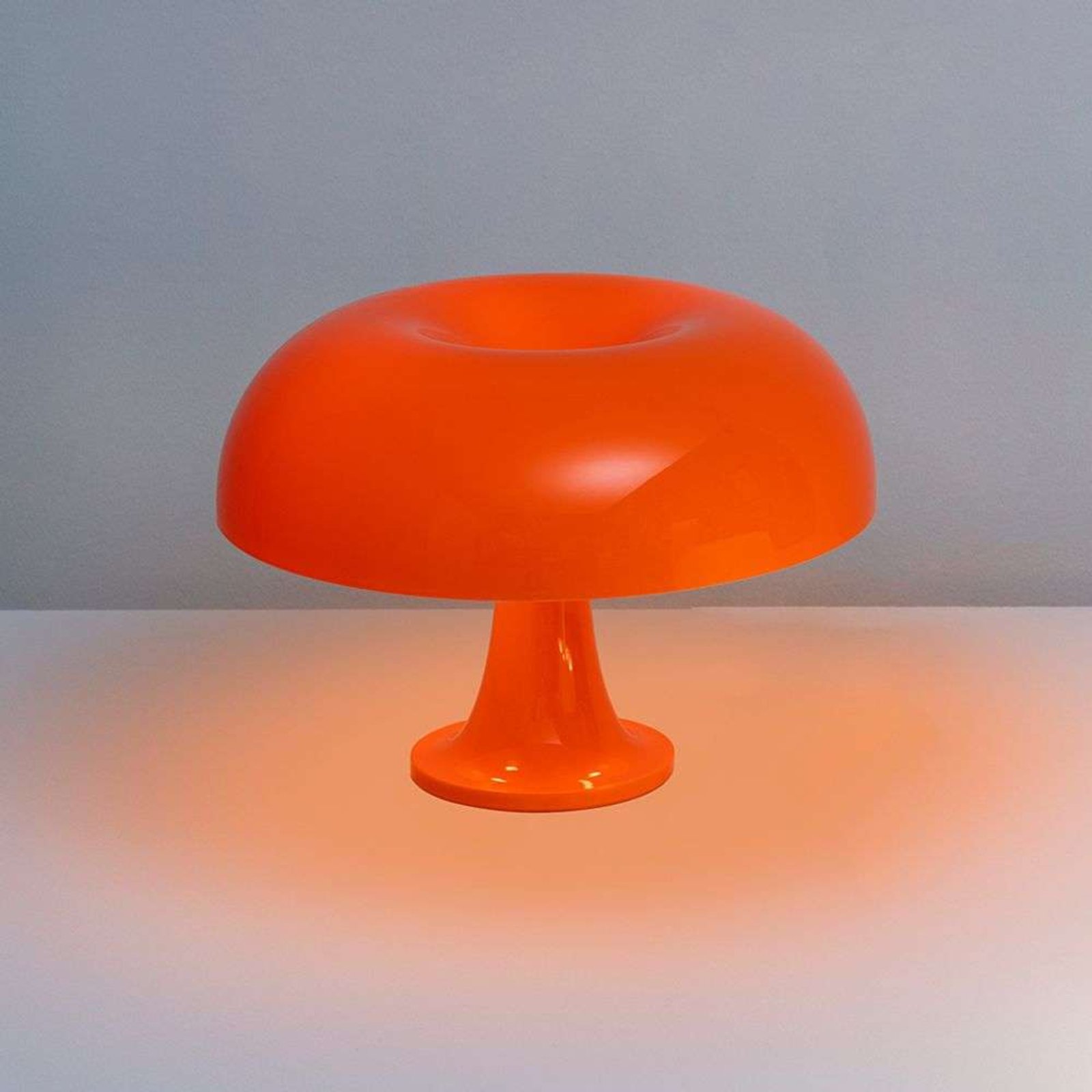 Nessino Candeeiro de Mesa Vermelho - Artemide