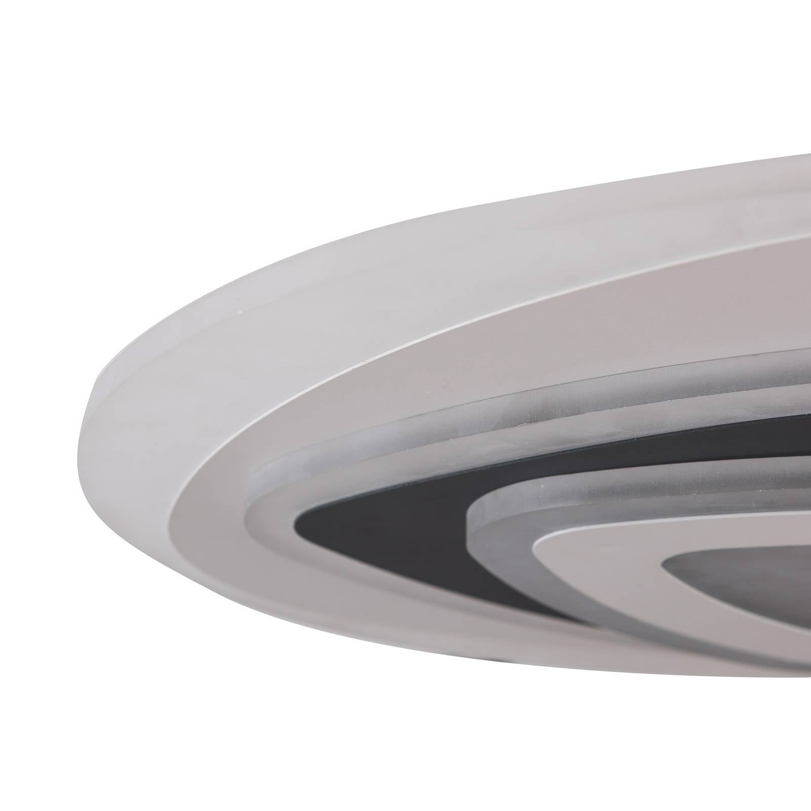 Lampa sufitowa LED Lindby Rebeka, Ø 70 cm, CCT, pilot zdalnego sterowania