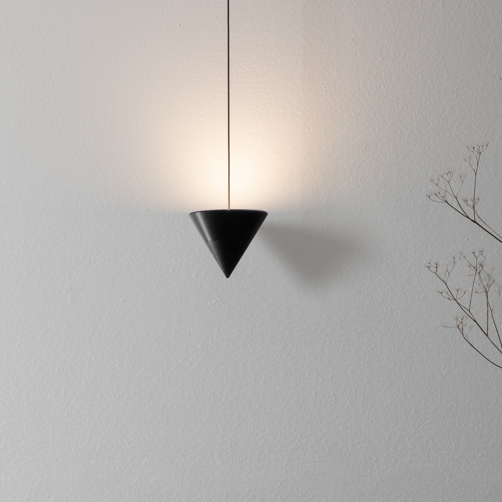 Karman Filomena LED-hänglampa 1 lampa Ø 11 cm