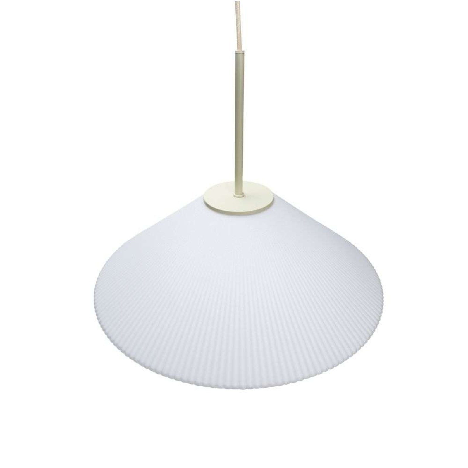 Solid Taklampa Sand/White - Hübsch