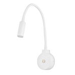 Pixie LED wall light with flex arm