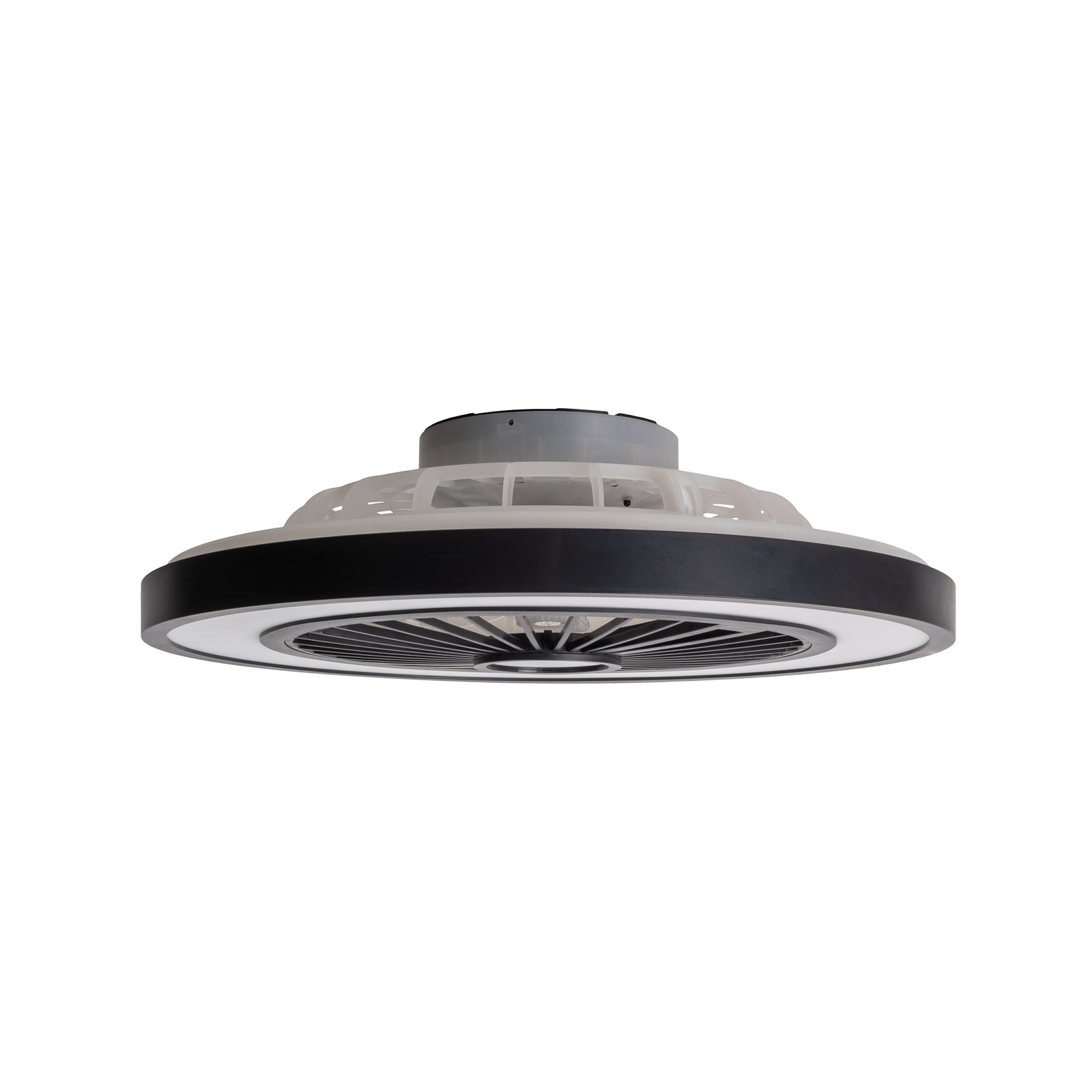 LED ceiling fan with light Arioso, quiet, Ø 54 cm, CCT