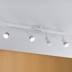 Paulmann Carolina plafondspot, wit 4-lamps