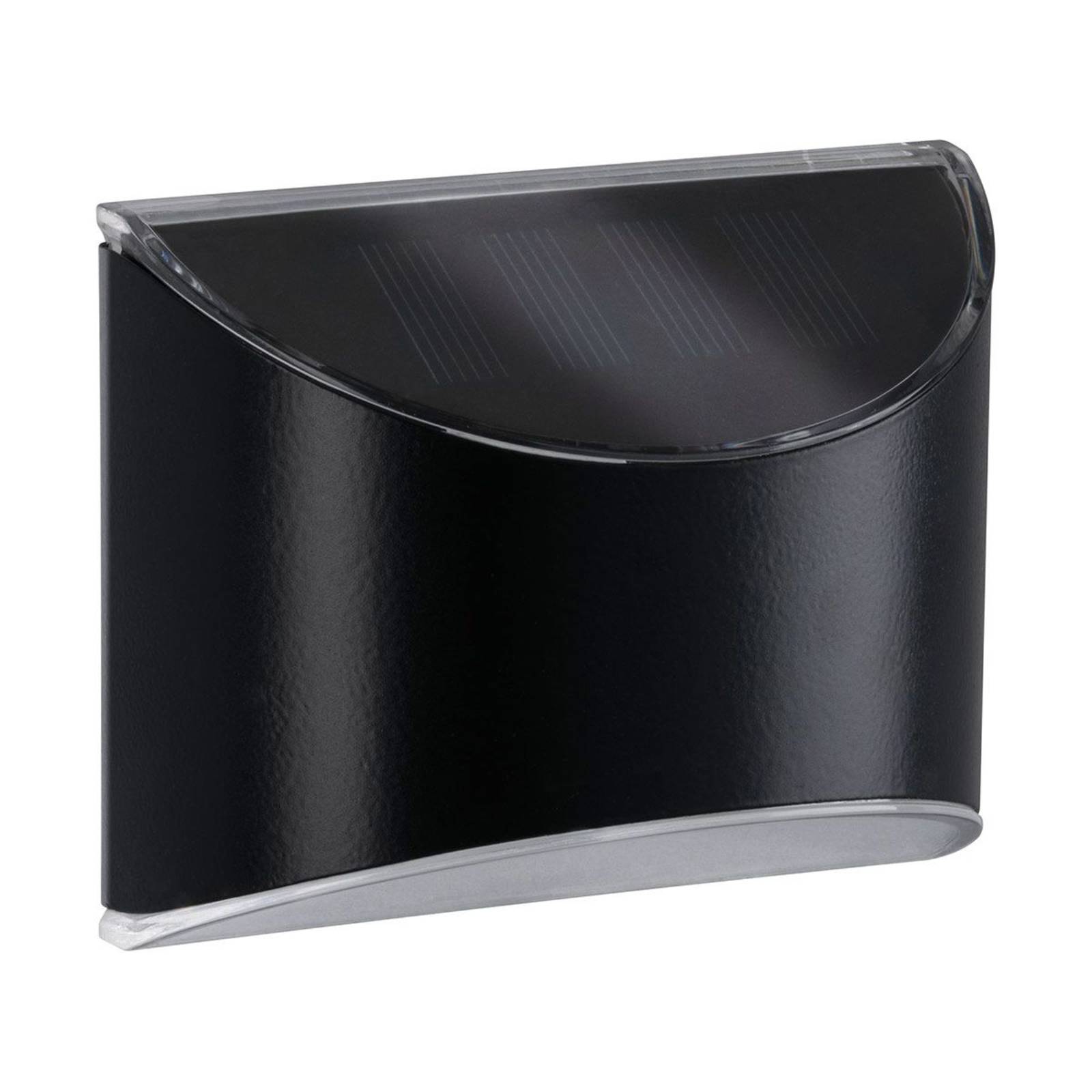 Paulmann LED-Solar-Wandlampe Elliot, anthrazit, IP44