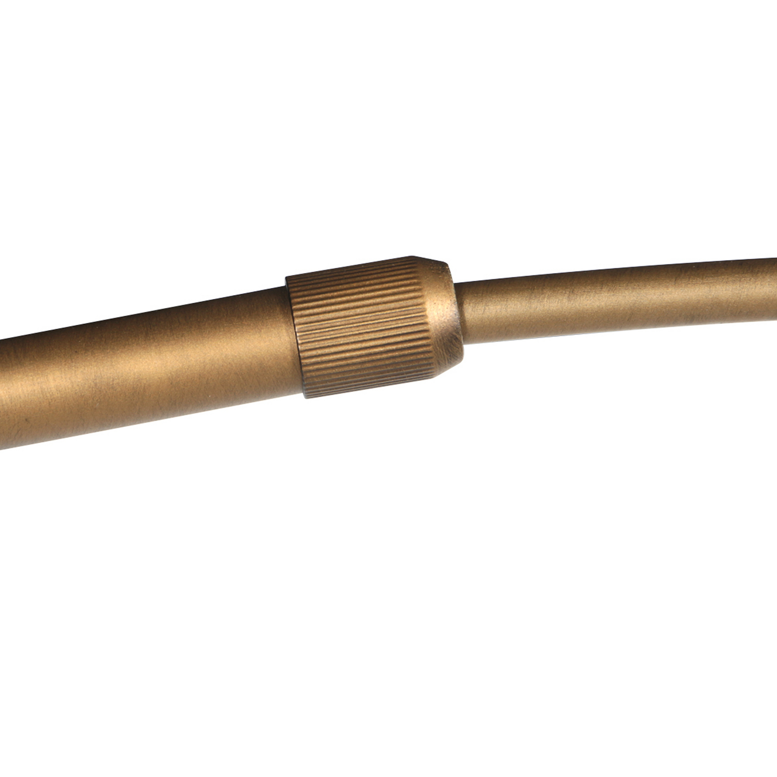 Kaareva maavalaisin Sparkled Light, pronssi/musta nailon, 240 cm