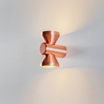 LED-Wandleuchte Key, zweiflammig