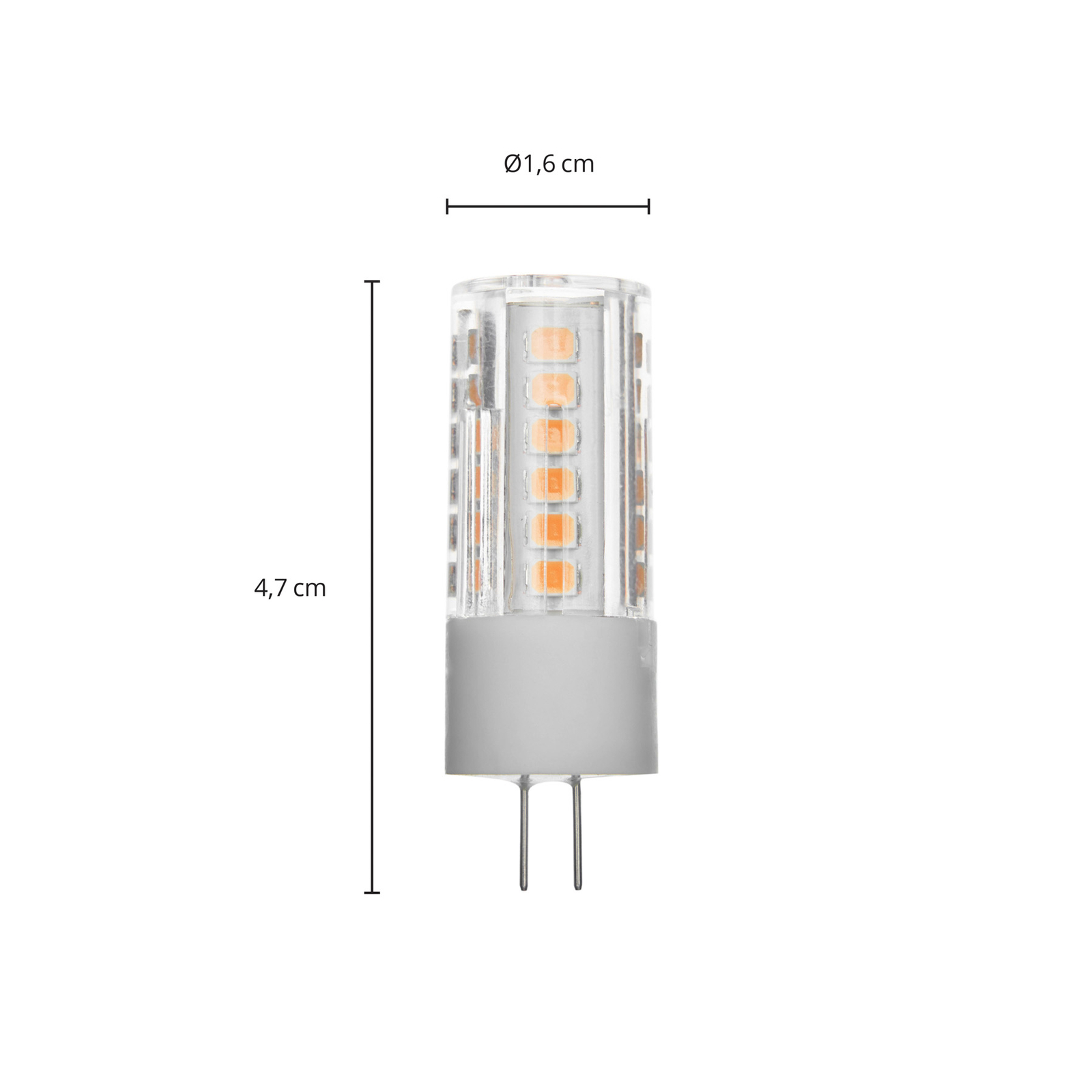 Arcchio bi-pin LED bulb G4 3.4 W 2,700 K 4-pack