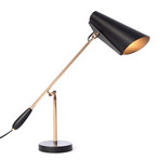 Birdy Veioză Black/Brass - Northern