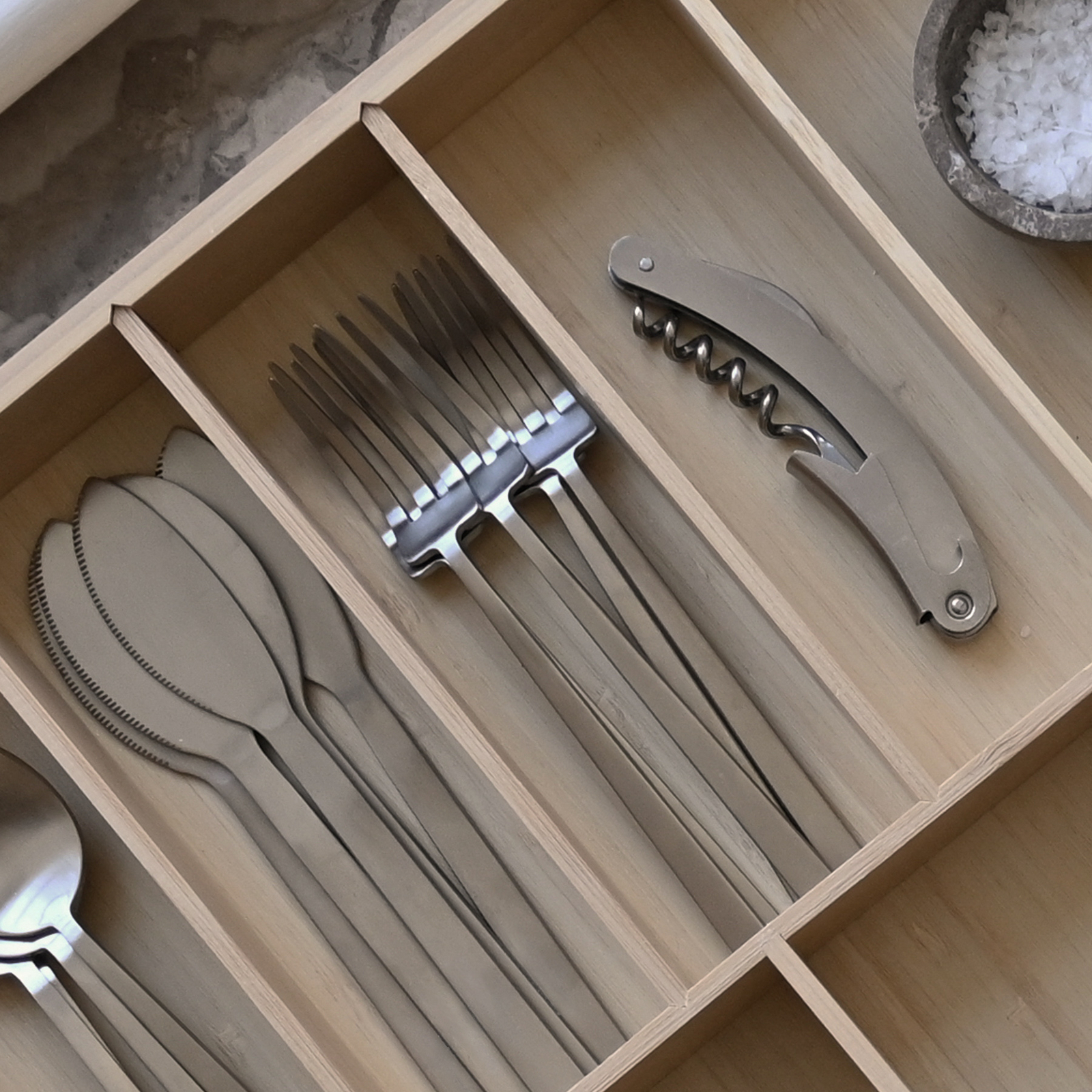 Zestaw 4 sztuk widelców do deserów Kogei, stal, wysokość 16 cm – 101 Copenhagen