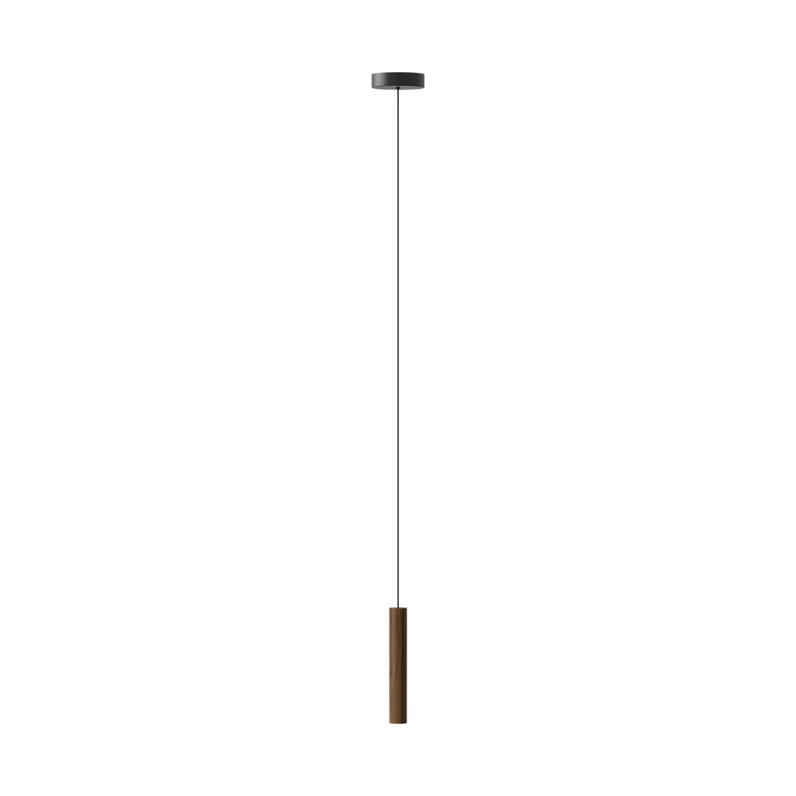 UMAGE Chimes lámpara colgante roble oscuro, para salón / comedor, madera, metal, etiqueta energética: F, altura: 22 cm