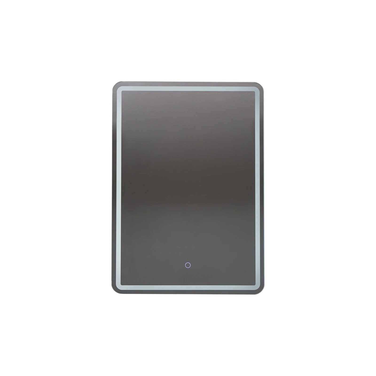 Lustro LED Lucande Celestiel, kątowy, podgrzewane, CCT, 70 cm