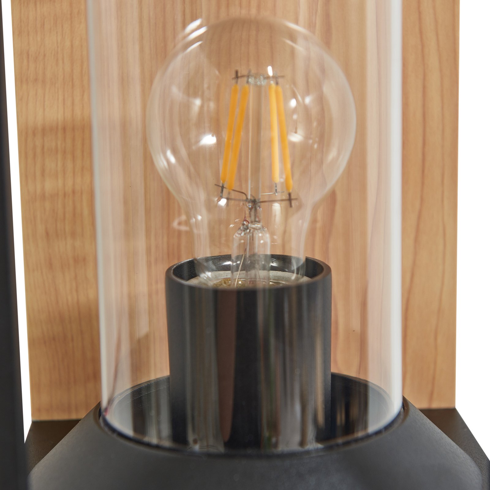 Candina Candeeiro de Parede Exterior IP65 Limpar - Lucande