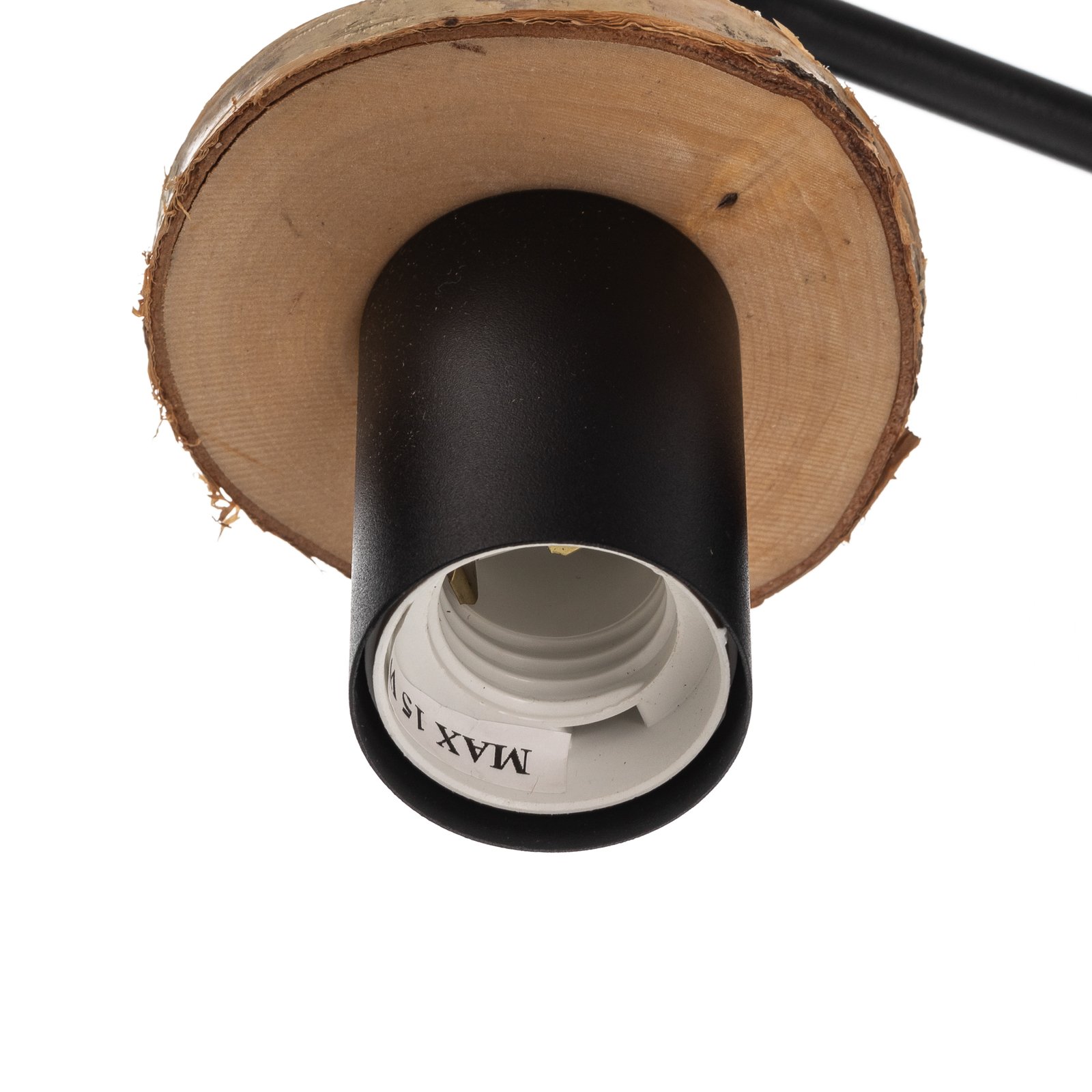Envostar Yorik zidna svjetiljka s diskom za drvo