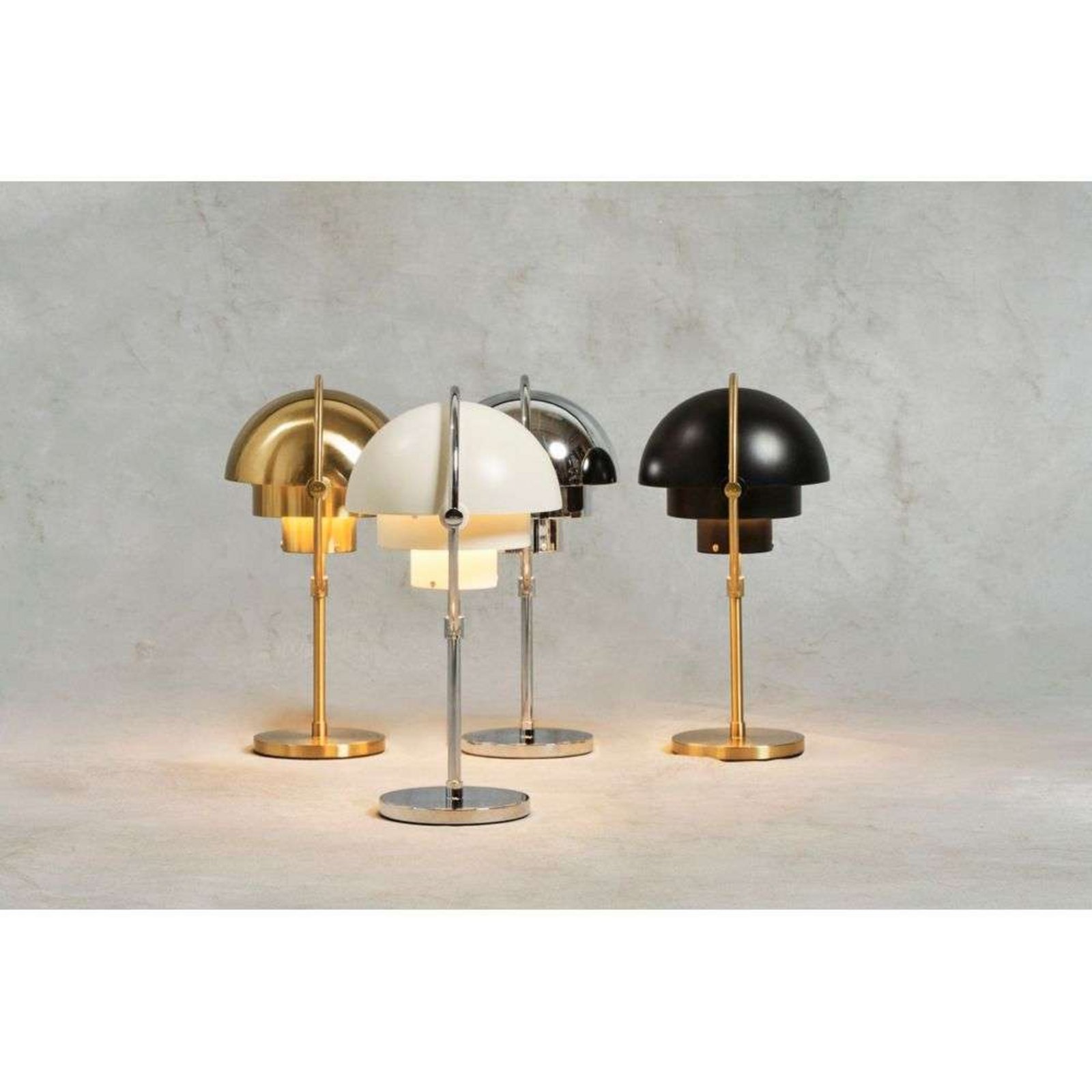 Multi-Lite Portable Bordslampa Black/Brass - GUBI