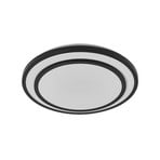 OSRAM LED-Deckenleuchte ORBIS BERLIN, schwarz Ø 39 cm Metall