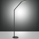 LED vloerlamp Regina, 1-lamp, zwart