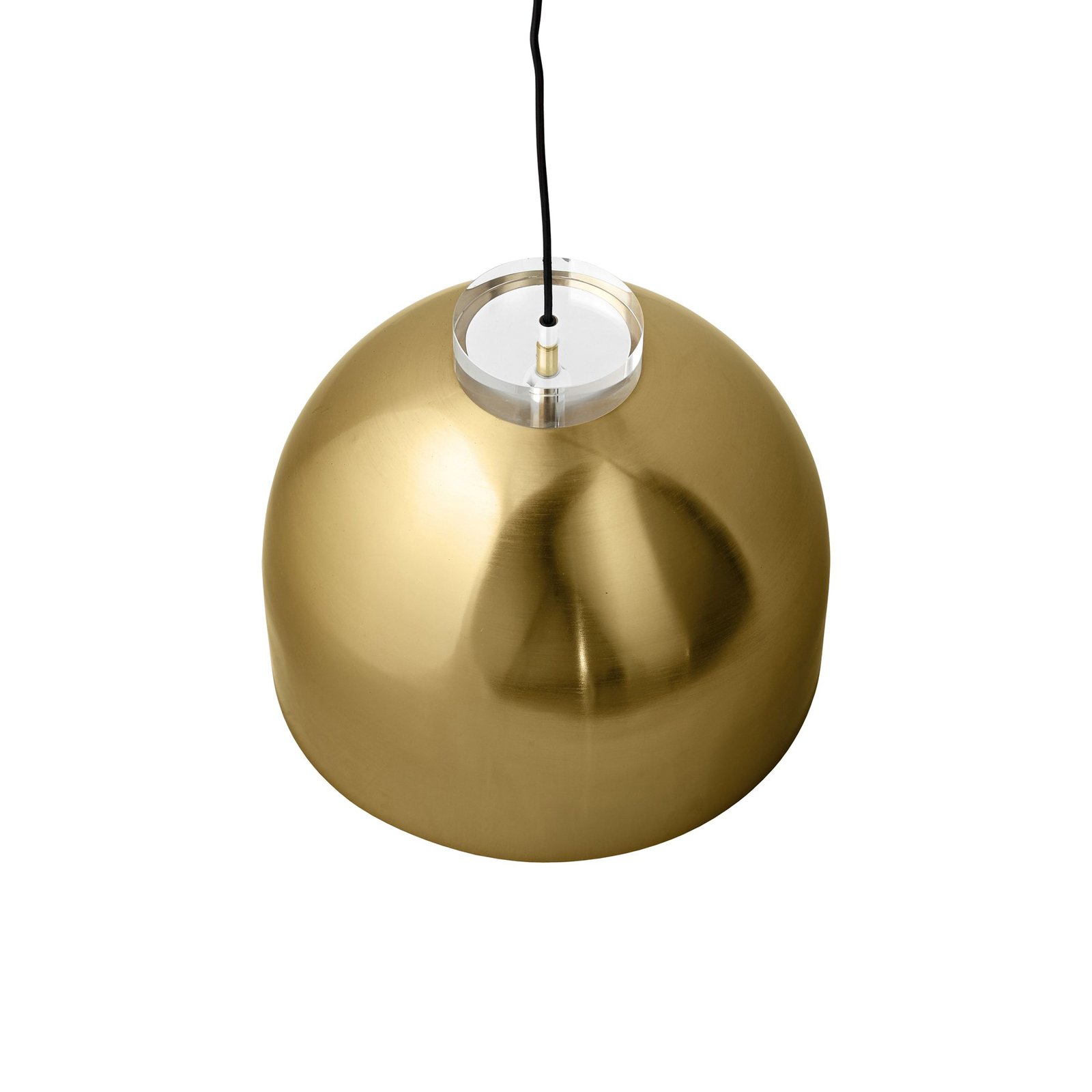 AYTM Luceo lampada a sospensione, rotonda, oro, Ø 45 cm