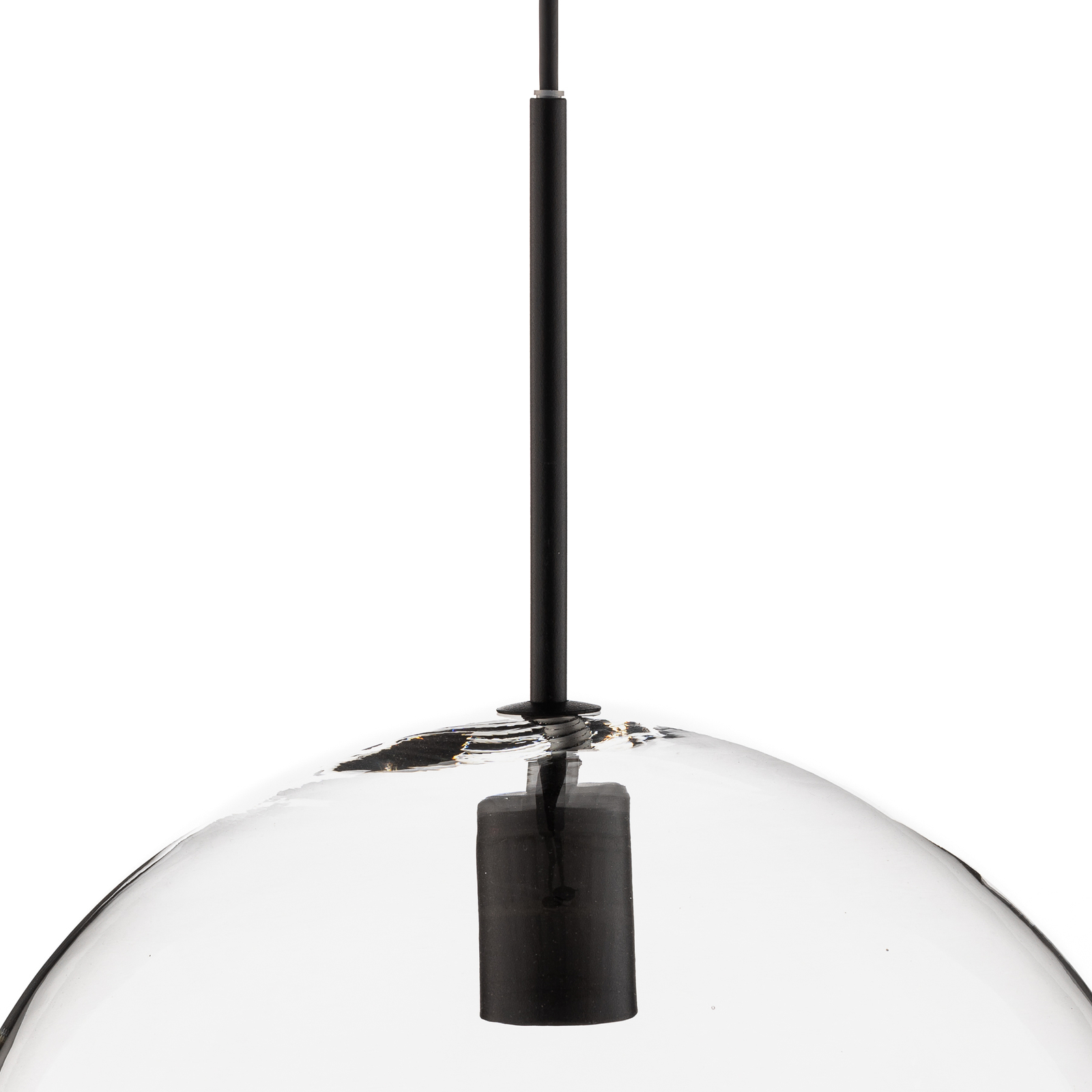 Candeeiro suspenso Sphere XL com abajur de vidro
