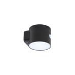 Amren LED Solar Cell Wall Lamp w/Sensor Black - Lindby