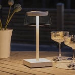 LED table lamp Scilla with USB charging port