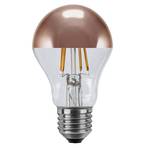SEGULA LED bulb E27 3.2W 927 half-mirror copper
