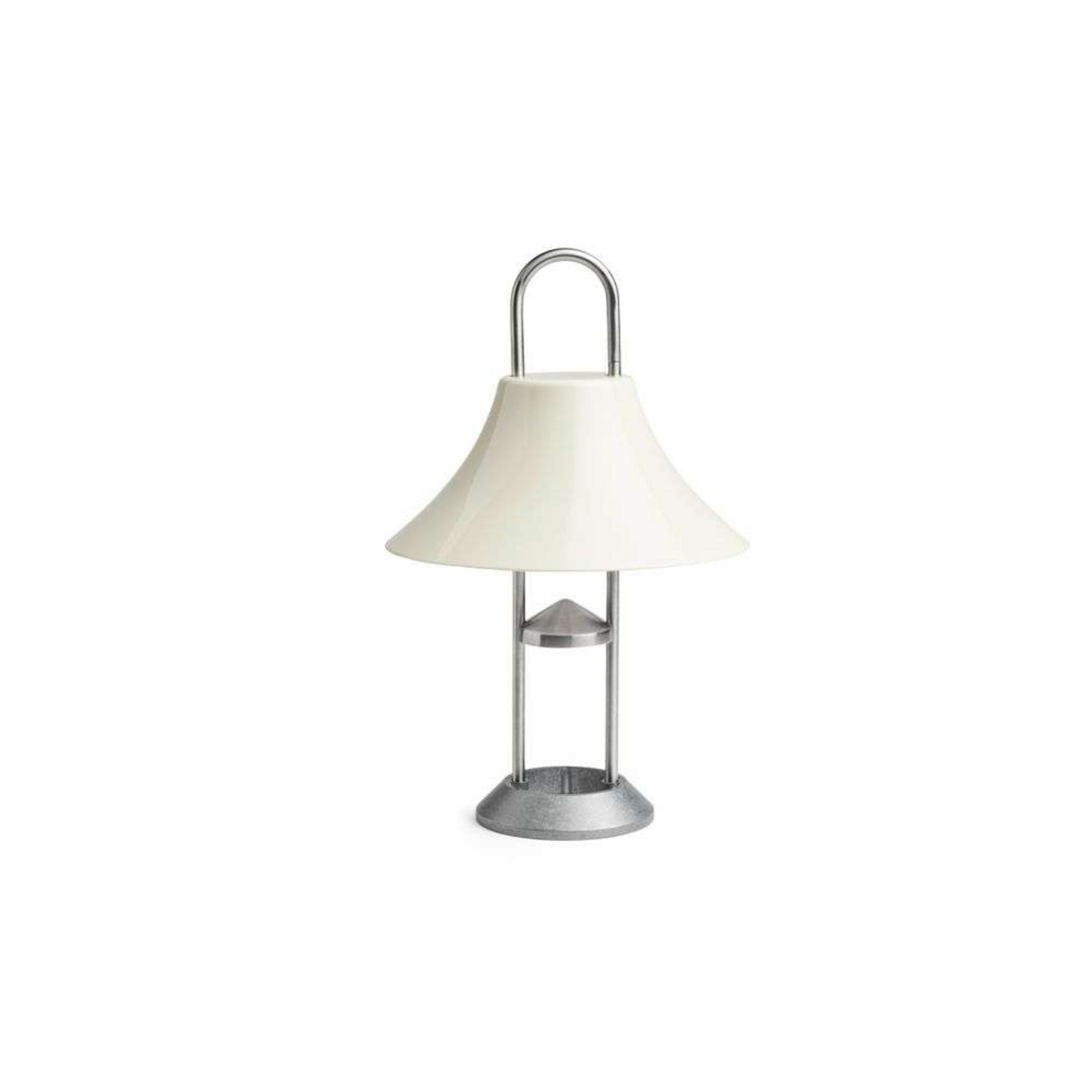 Mousqueton Portable Lampe de Table Oyster White - HAY
