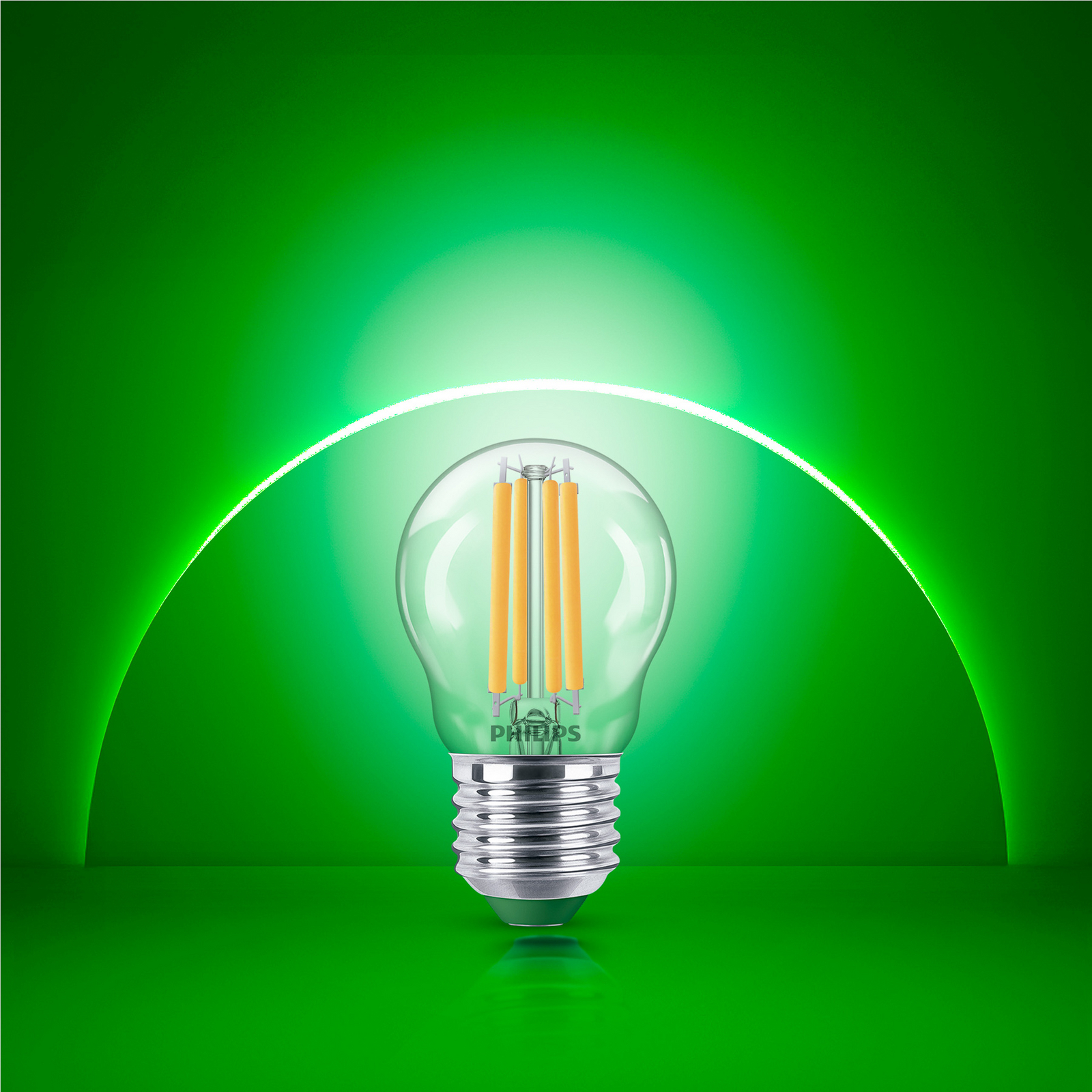 Philips E27 LED-pære G45 2,3 W 485lm 2.700 K klar Philips E27 LED-pære G45 2,3 W 485lm 2.700 K klar