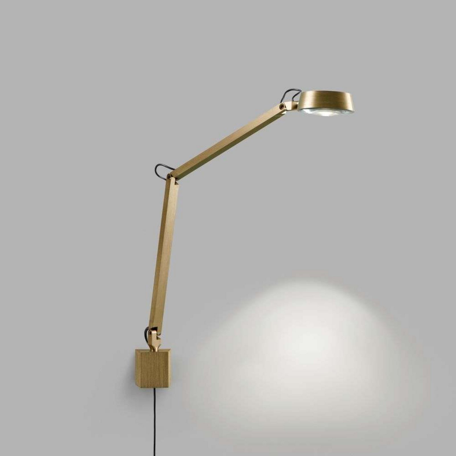 Dark Wallbracket Brass - LIGHT-POINT