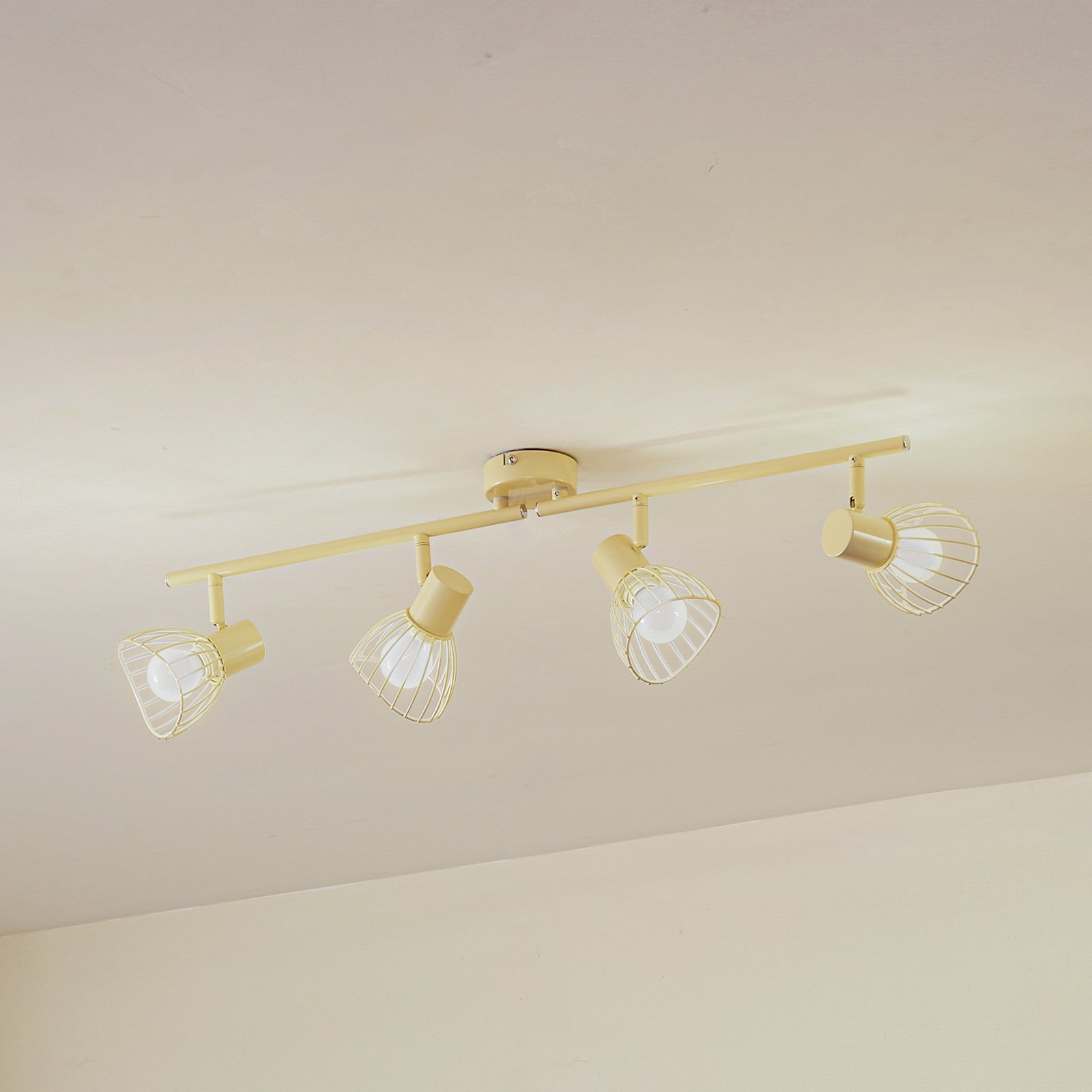 Piena 4 Plafondlamp Beige - Lindby
