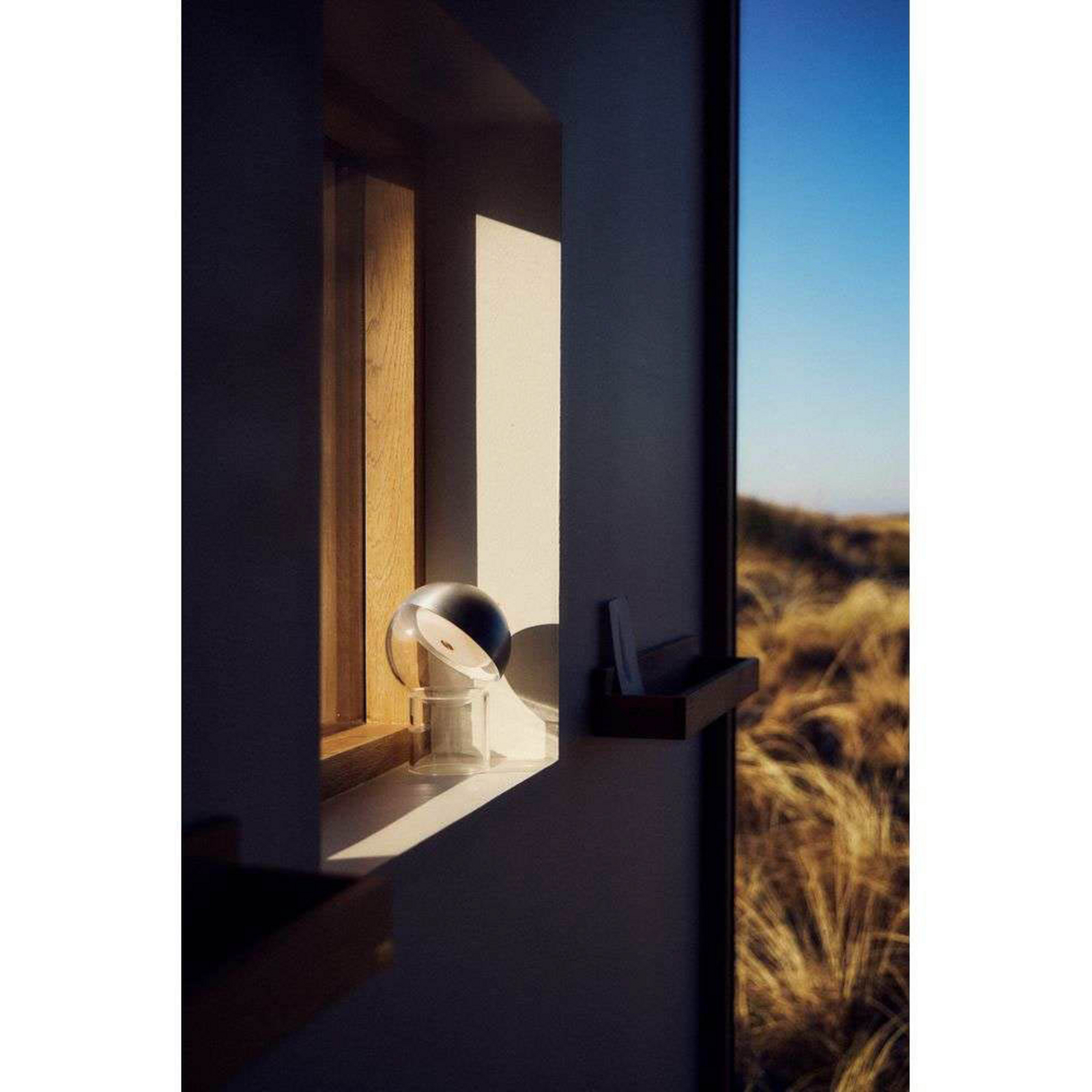 FRANDSEN LED-Akku-Τραπεζοειδής λάμπα Pila, χρώμα αλουμινίου, 20 cm, ρυθμιζόμενη FRANDSEN LED-Akku-Τραπεζοειδής λάμπα Pila, χρώμα αλουμινίου, 20 cm, ρυθμιζόμενη