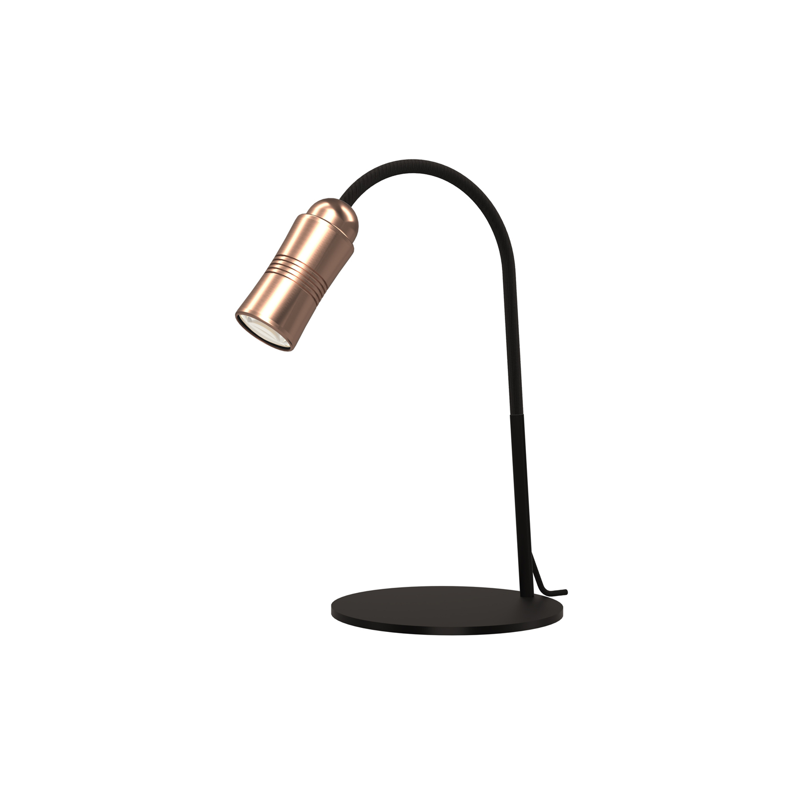 Neo! Table LED stolní lampa stmívatelná měď/černá