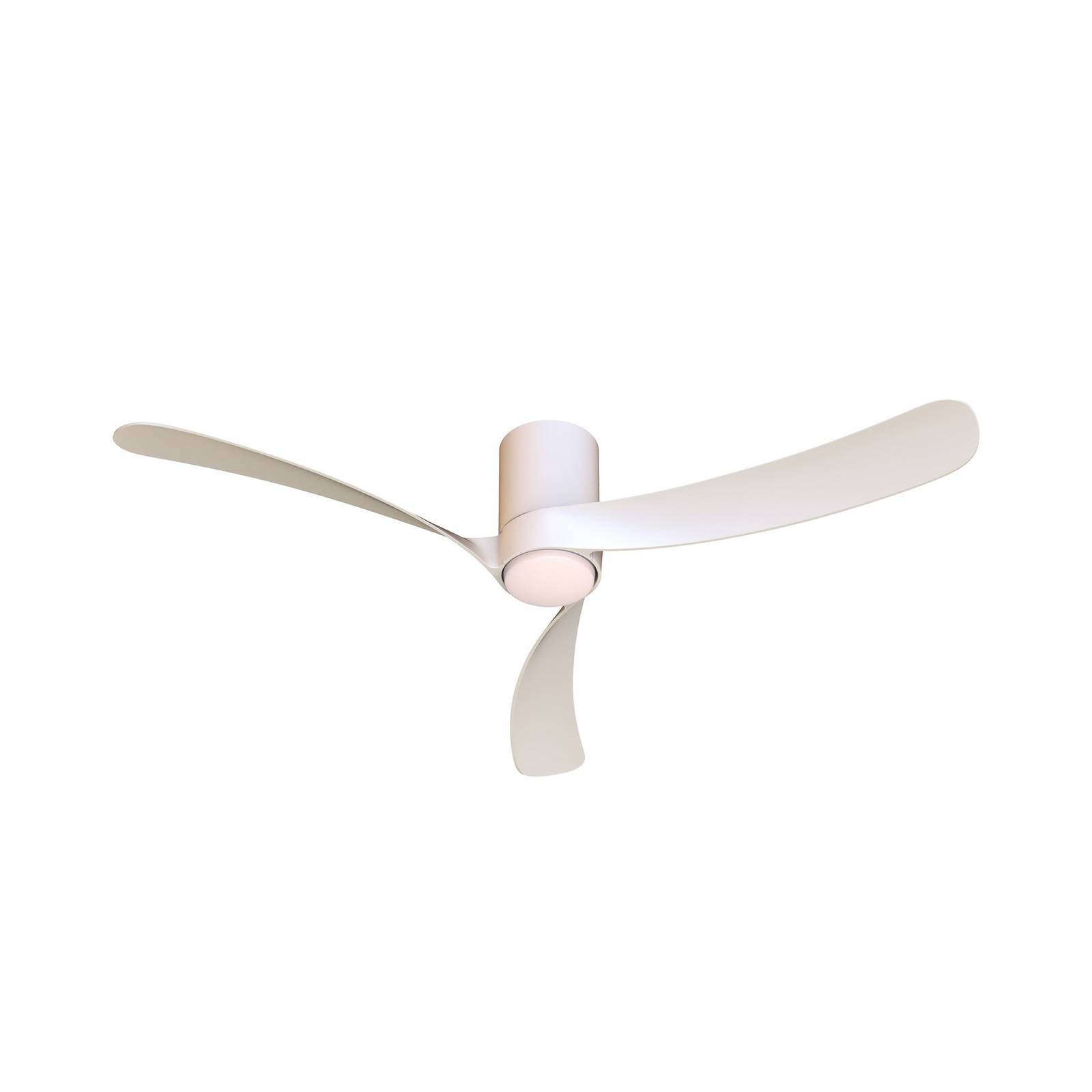 LED-Deckenventilator Nemo II L, weiß, DC, leise, CCT, 132 cm
