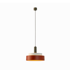 LEDS-C4 Keops 2 rippvalgusti, Ø 40 cm, värviline, alumiiniumist