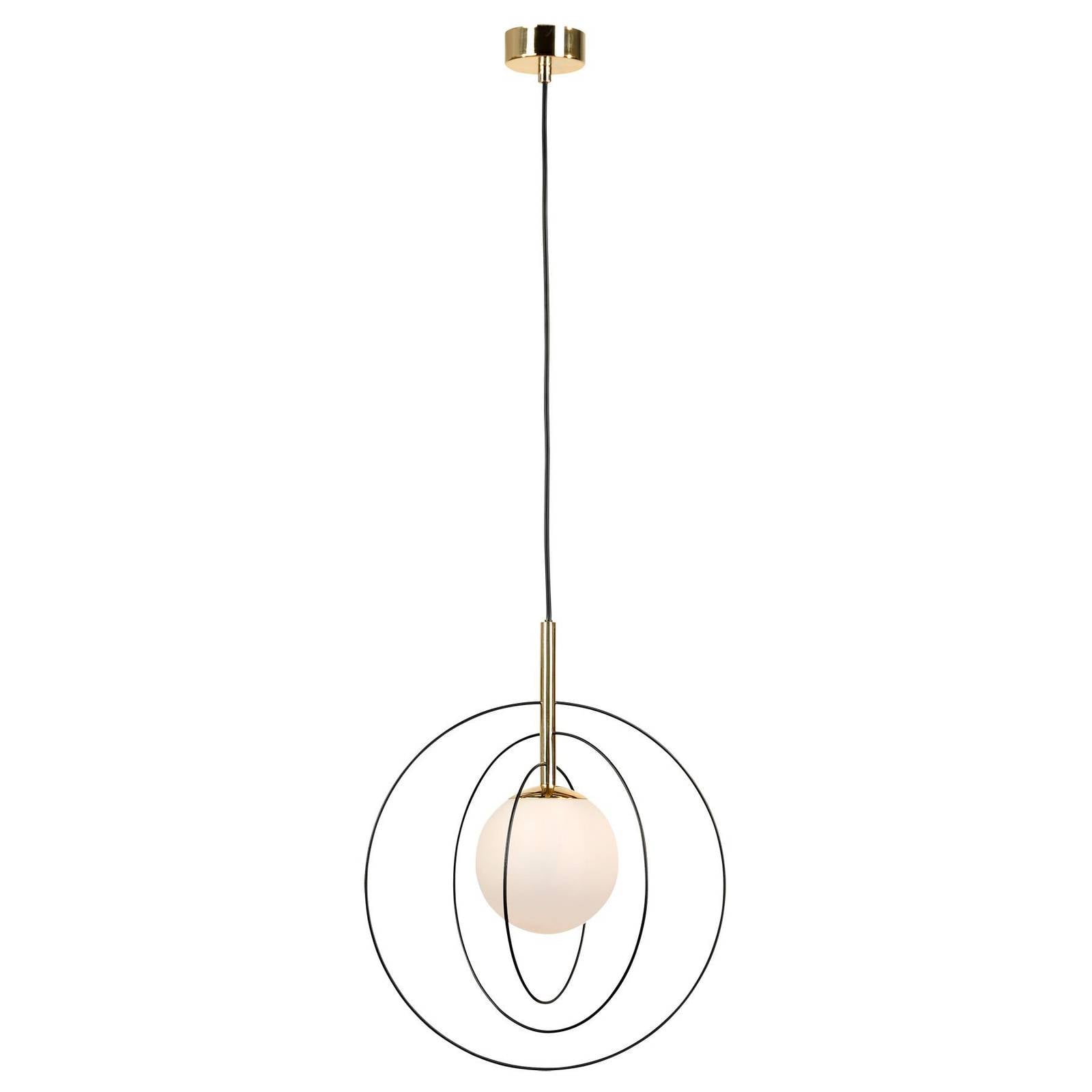 Euluna Hängeleuchte Spinn, 1-flammig, Glas, Ø 35 cm