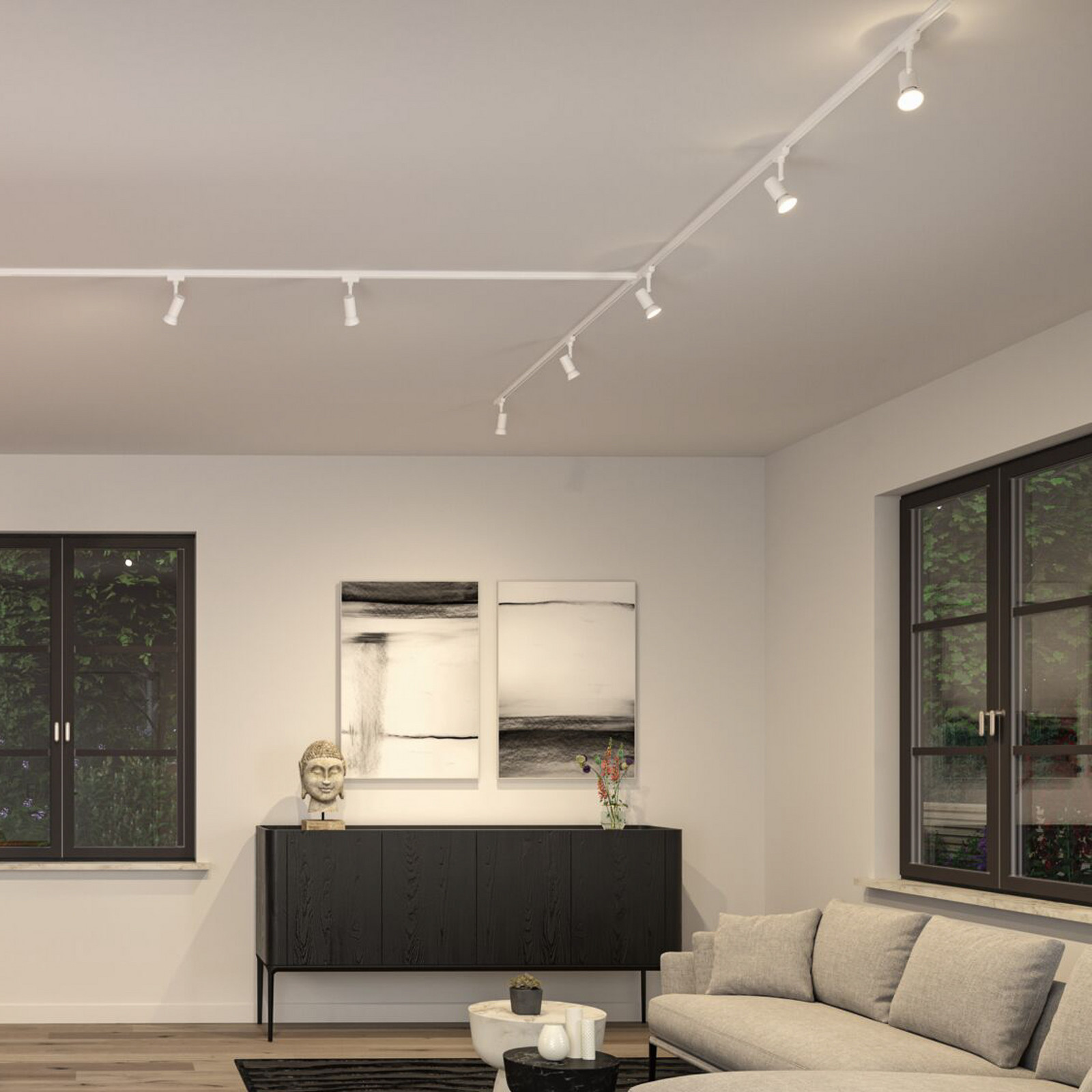 Paulmann URail Runa Rail Spot Blanc Éclatant GU10