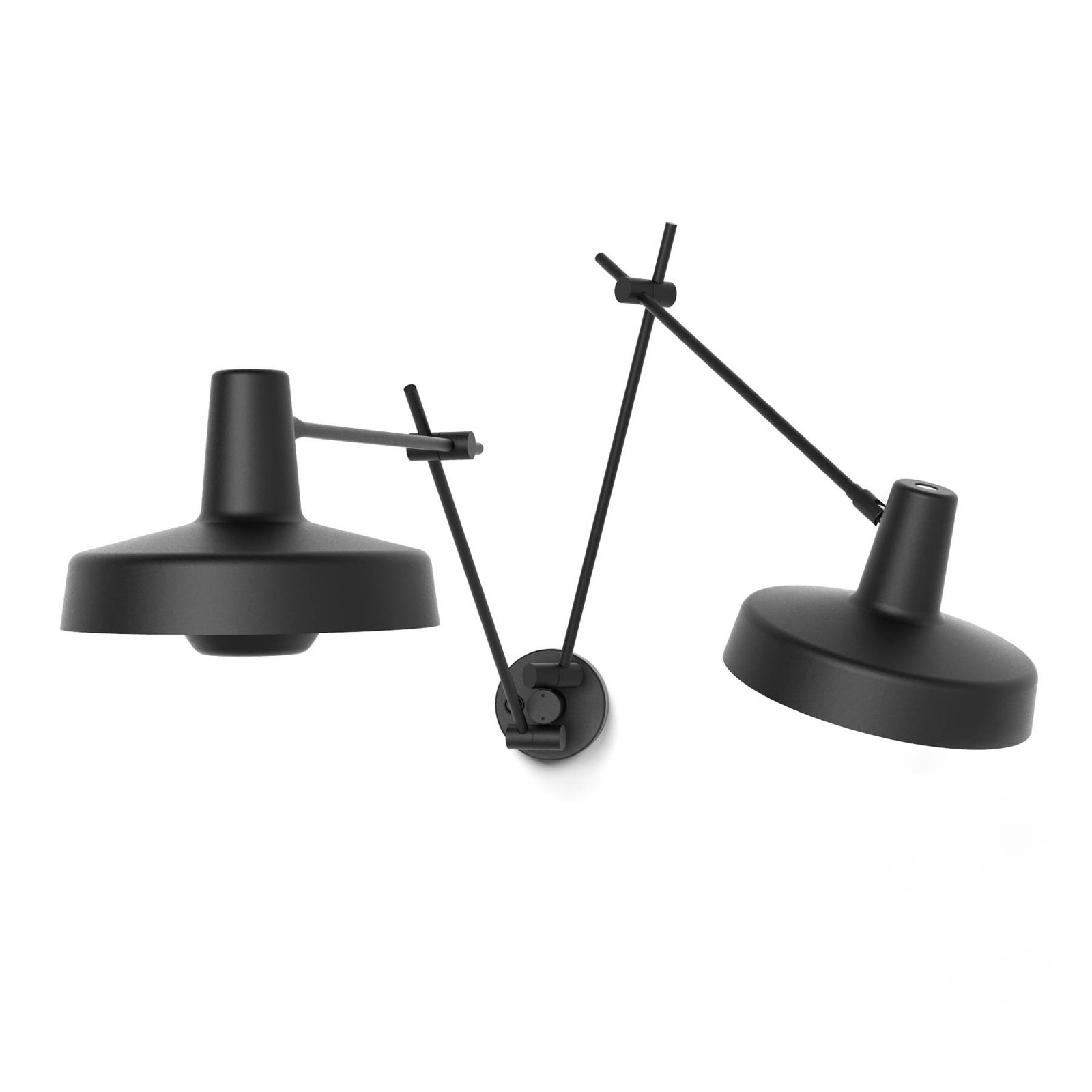 Arigato 2 Vegglampe Svart - Grupa