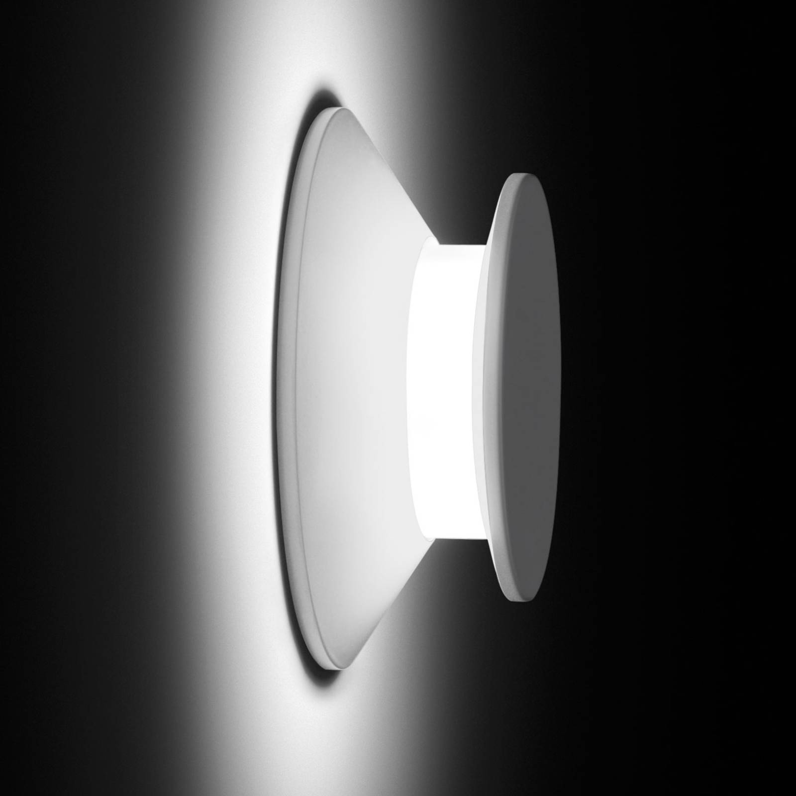 Vibia Micro 2015 LED kültéri fali lámpa, fehér