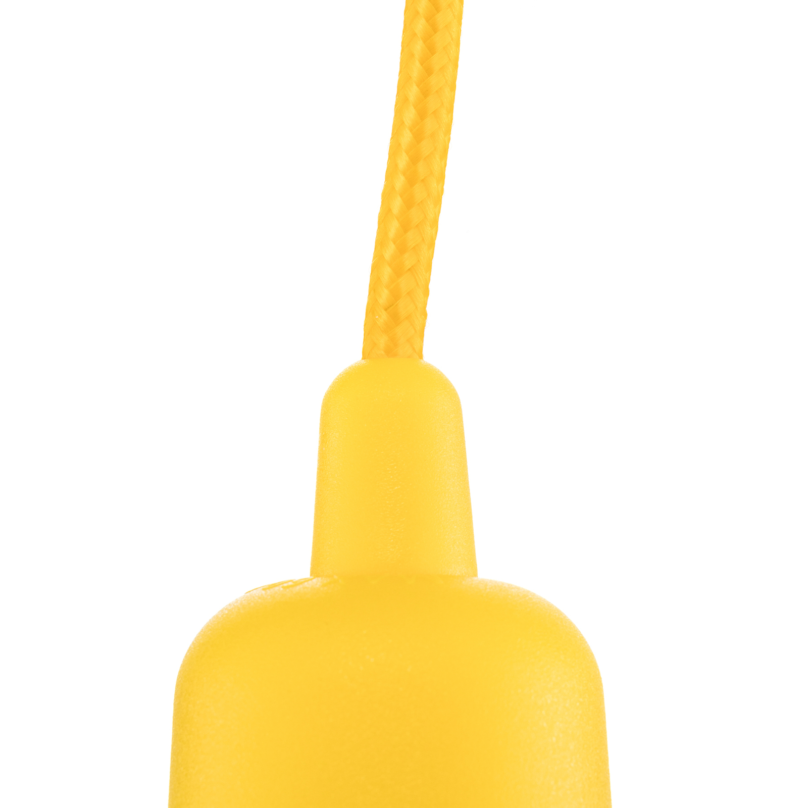 Závesná lampa Brasil, žltá, jedno-plameňová