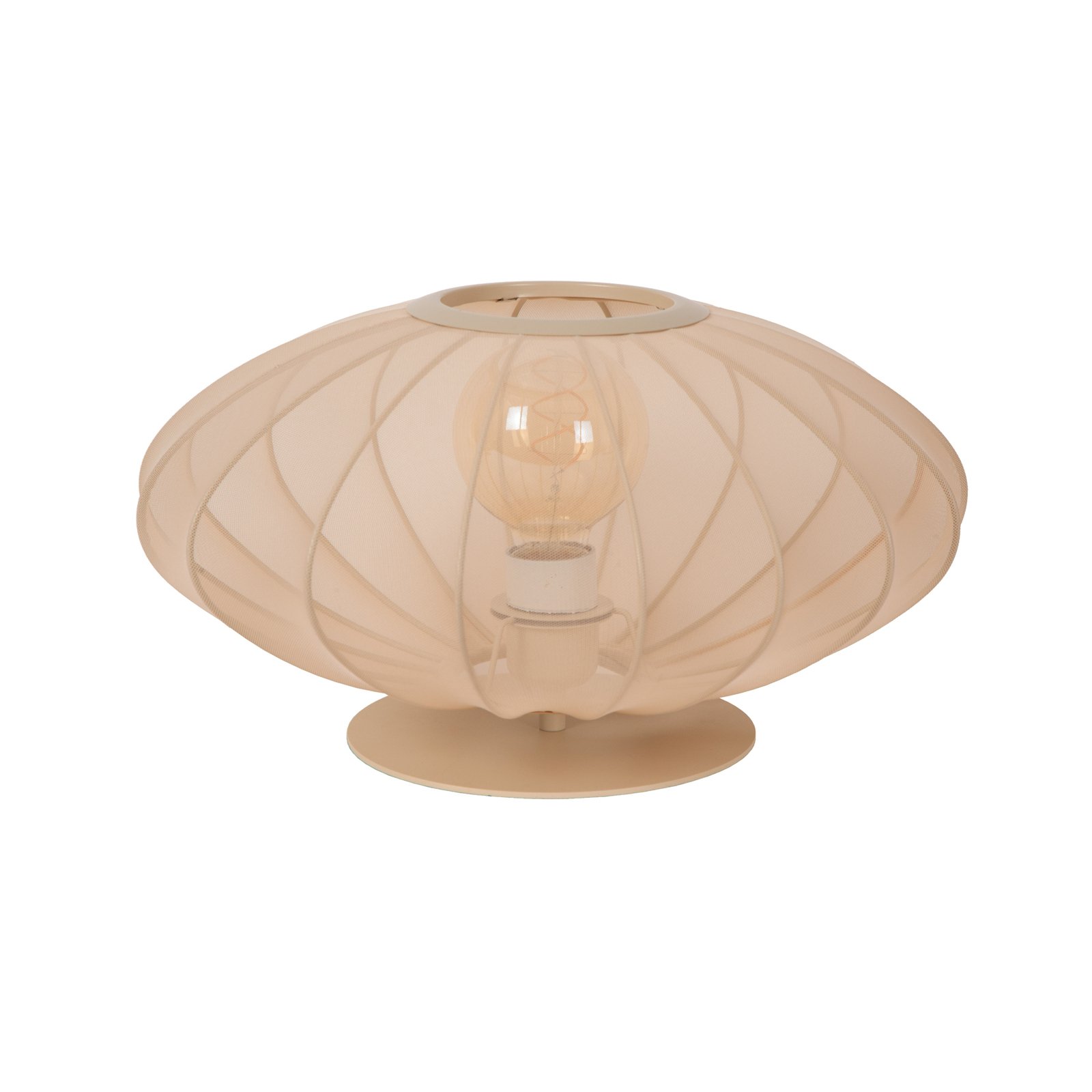 Lampe à poser Corina, crème, Ø 40 cm, E27