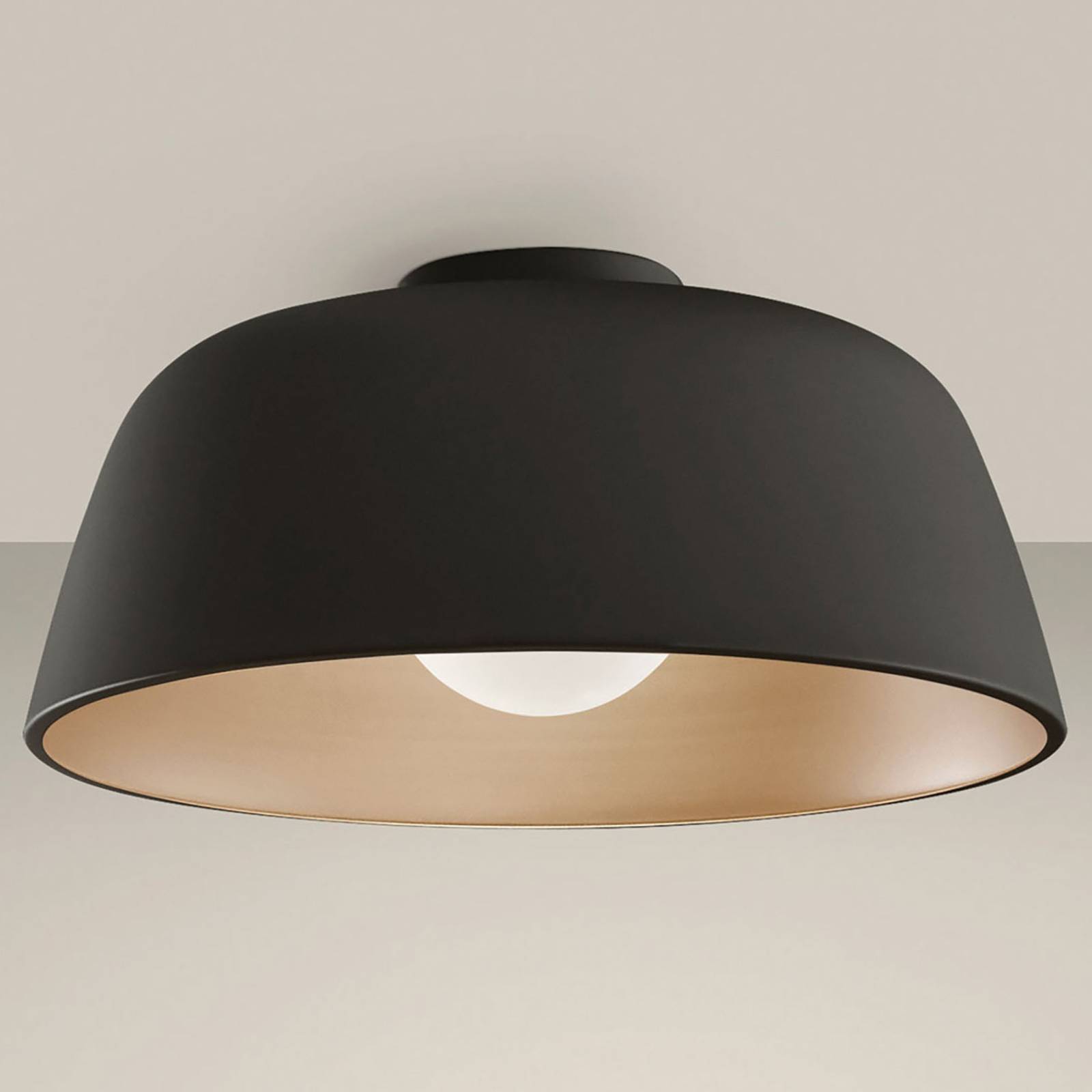 E-shop LEDS-C4 Miso stropné svietidlo Ø 43,3 cm čierne